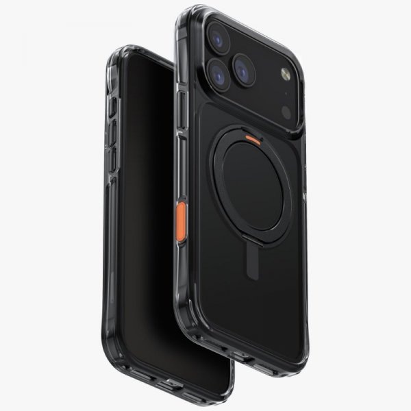 Etui UNIQ Swivix do iPhone 17 Pro Max – Obrotowa Podstawka 360 – MagSafe – Czarne