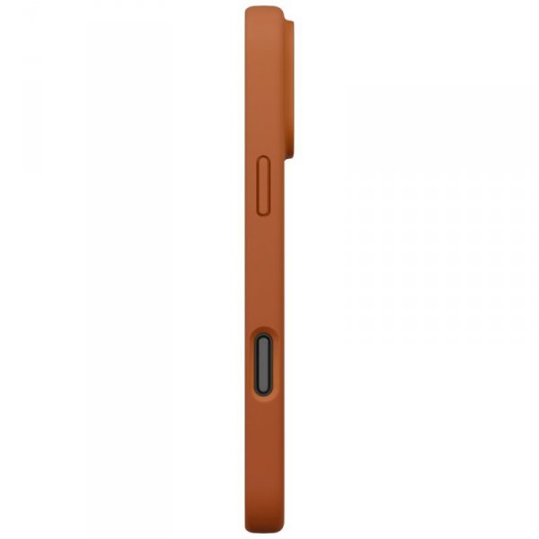 Etui UNIQ Lino do iPhone 17 Pro Max      Magclick Charging pomarańczowy