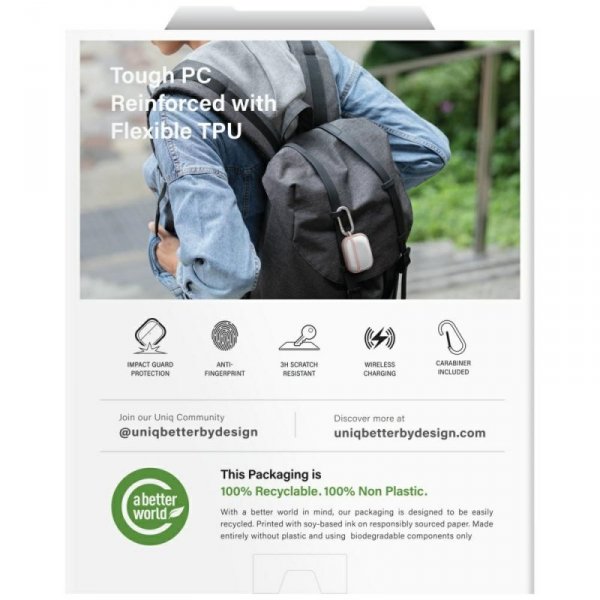 Etui UNIQ Veren do AirPods Pro 3 różowy