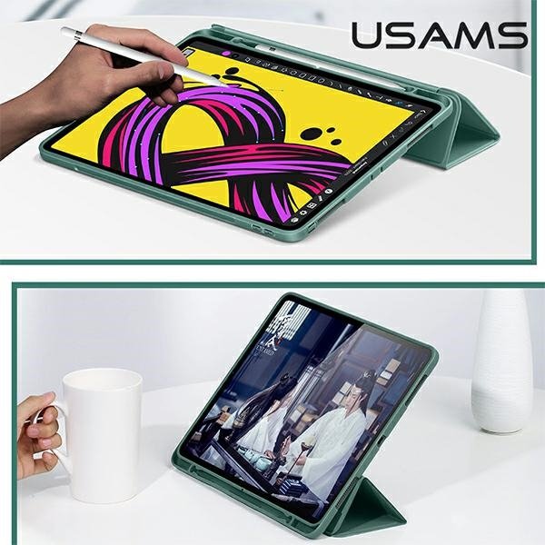 USAMS Etui Winto iPad Air 10.9&quot; 2020 różowy/pink IP109YT02 (US-BH654) Smart Cover