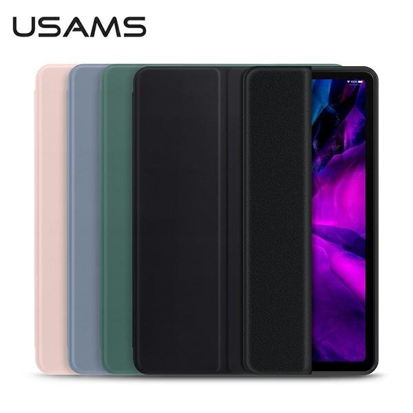 USAMS Etui Winto iPad Air 10.9&quot; 2020 ciemny zielony/dark green IP109YT04 (US-BH654) Smart Cover