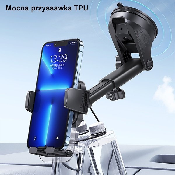 USAMS Uchwyt na kokpit/do szybyczarny/black ZJ072ZJ01 (US-ZJ072)