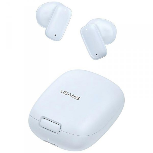 USAMS Słuchawki Bluetooth 5.3 TWSID Series bezprzewodowe niebieski/blue BHUID03 (ID25)