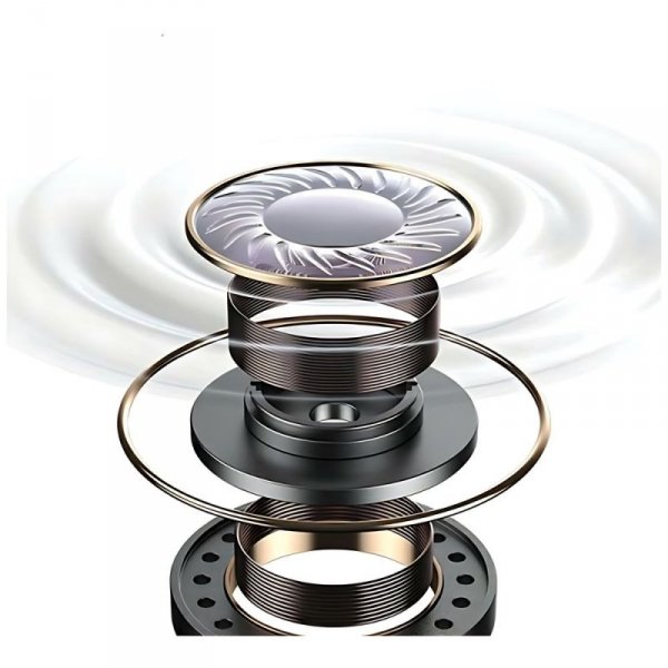 USAMS Słuchawki Bluetooth 5.3 TWSTD Series bezprzewodowe niebieski/blue BHUTD02 (TD22)