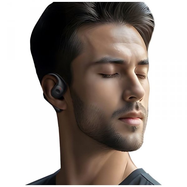 USAMS Słuchawki Bluetooth 5.3 G26 OWSbezprzewodowe czarny/black BHUUG01