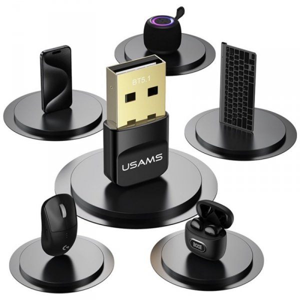 Adapter USB Bluetooth USAMS ZB321 5.1    czarny