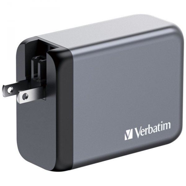 Verbatim Ładowarka sieciowa GaN 200W3xUSB-C/USB-A + Adapter EU/UK/US GNC-200 32204