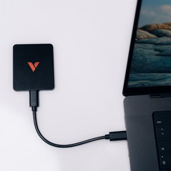 Dysk zewnętrzny Verbatim SnapBack Ultra  Slim SSD 512GB czarny 32335