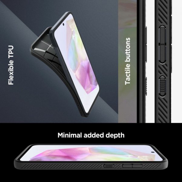 Etui SPIGEN LIQUID AIR do SAMSUNG GALAXY A35 5G MATTE BLACK