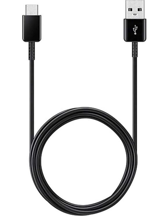 Oryginalny Kabel Samsung Fast Charge TYP C EP-DR140ABE USB C typ C 80cm Galaxy S8 S8+, A3 2017 , A5 2017 , A7 2017 , S9 , S9+ , NOTE 8 9 , A9 2018 , A40 A41 A50  Czarny