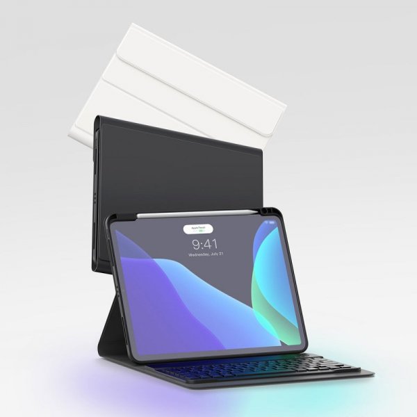 Baseus Brilliance etui z klawiaturą na iPad Pro 11&quot; (2018 / 2020 / 2021) biały (ARJK000002)