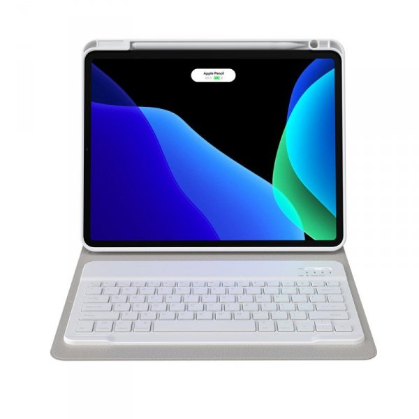 Baseus Brilliance etui z klawiaturą na iPad Pro 11&quot; (2018 / 2020 / 2021) biały (ARJK000002)