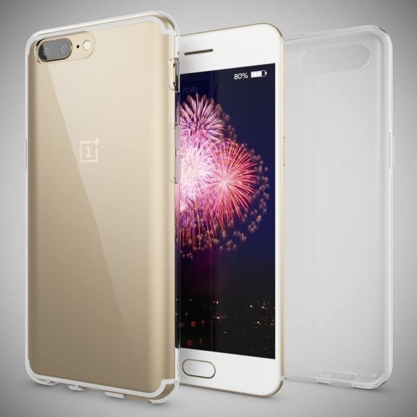 ETUI SILIKONOWE ULTRA CLEAR SILICONE CASE TPU - ONEPLUS 5 (clear)