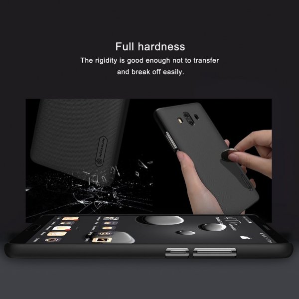 NILLKIN SUPER FROSTED SHIELD PLECKI DO HUAWEI MATE 10 (czarny)
