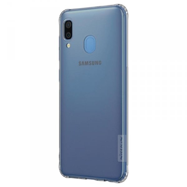 Nillkin Nature żelowe etui pokrowiec ultra slim Samsung Galaxy A30 / A20 grey