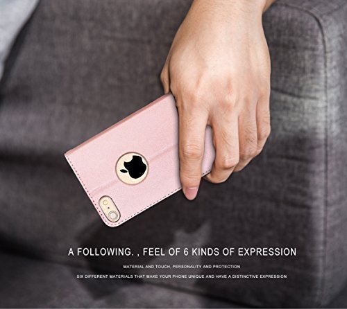 FYY Etui book case ze smyczką - iPhone 6+/6S+ (5.5) (różowy)