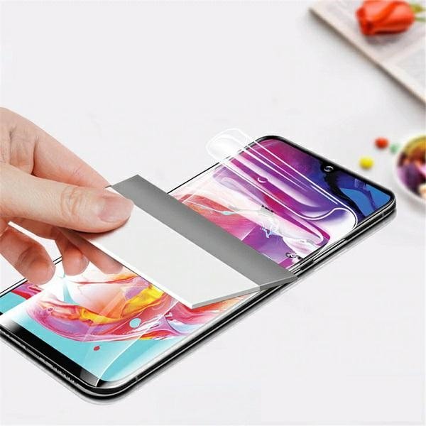 2x Szkło hybrydowe do  iPhone 16 Pro Max folia ceramiczna 9D 3D na cały ekran