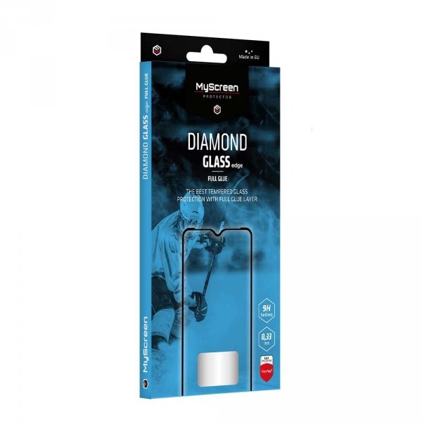 MS Diamond Glass Edge FG Oppo Reno8 czarny/black Full Glue