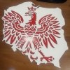 Orzeł w mapie Polski