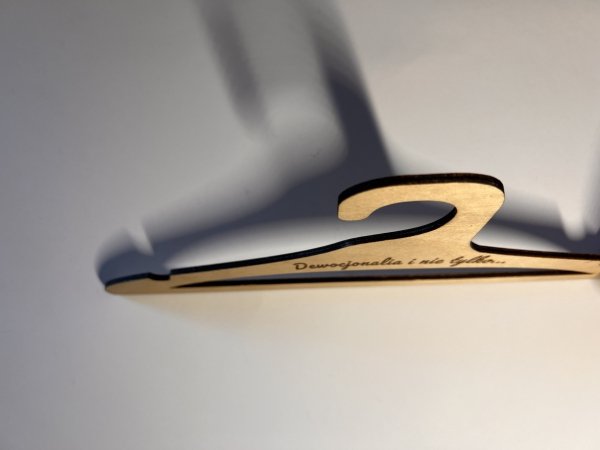 Wieszak grawerowany 3mm - Wzór 3