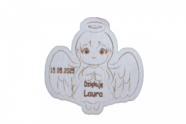 Aniołek podziękowanie - personalizowana figurka