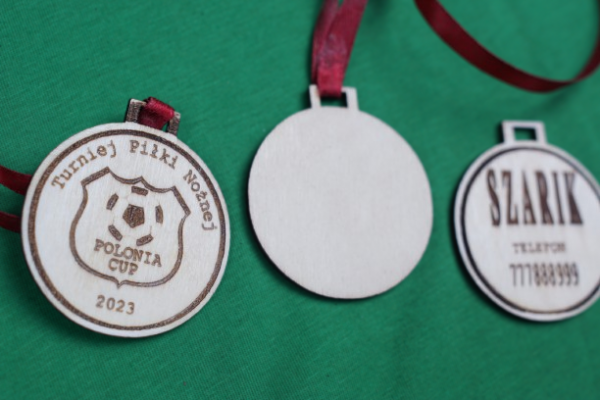 Mistrzowskie odznaczenie - personalizowany medal