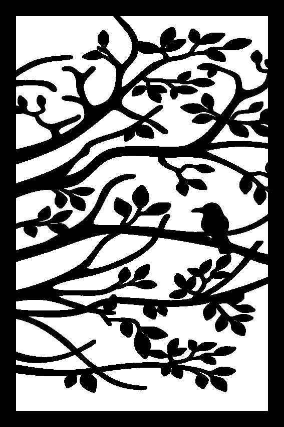 Drzewo harmonii - dekoracja ścienna (Tryptyk)