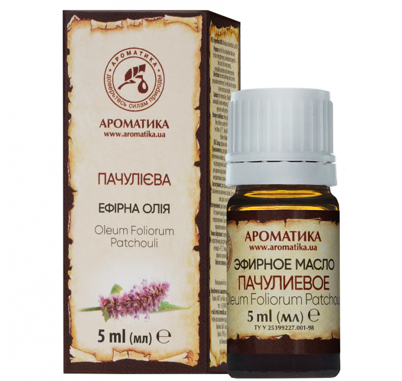 Olejek Paczulowy (Paczuli), Patchouli, Aromatika, 5ml
