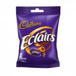 Cadbury cukierki karmelowe Eclairs 166g