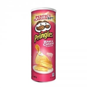 Pringles Chipsy Ham & Cheese 165g
