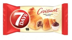 7 Days Rogalik z nadzieniem kakaowym 60 g
