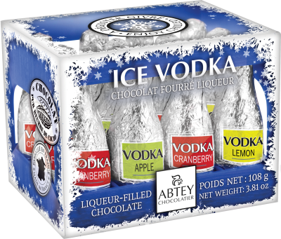 Abtey czekoladki z likierem Ice Vodka 108g 