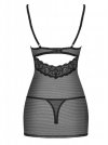 Bielizna-852-CHE-1 koszulka i stringi L/XL