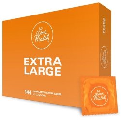Prezerwatywy-Love Match Extra Large - 144 pack