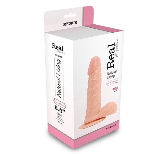 Wibrator-REALISTIC VIBRATOR REAL RAPTURE FLESH 6.5&quot;&quot;&quot;&quot;&quot;&quot;&quot;&quot;