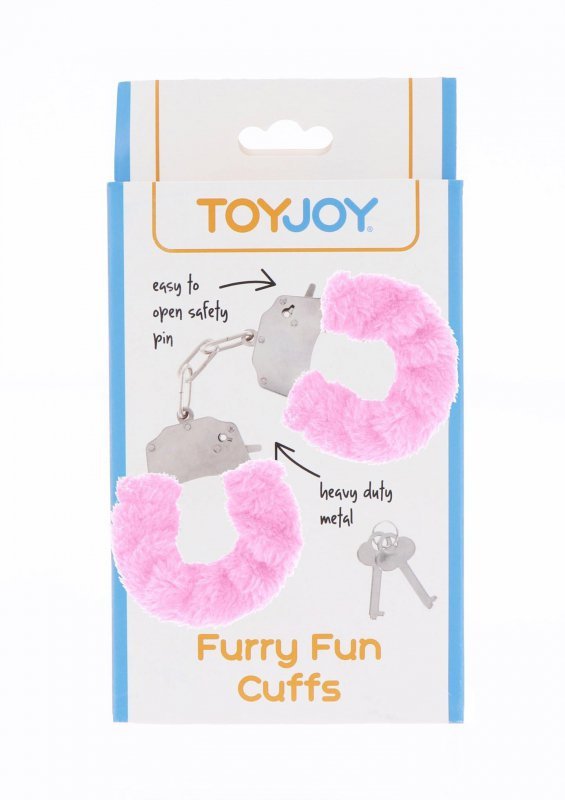 Furry Fun Cuffs Pink