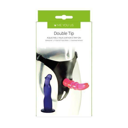 Proteza- Me You Us Double Tip Strap On Pink