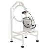 Coding station with radial printhead adjustment mechanism