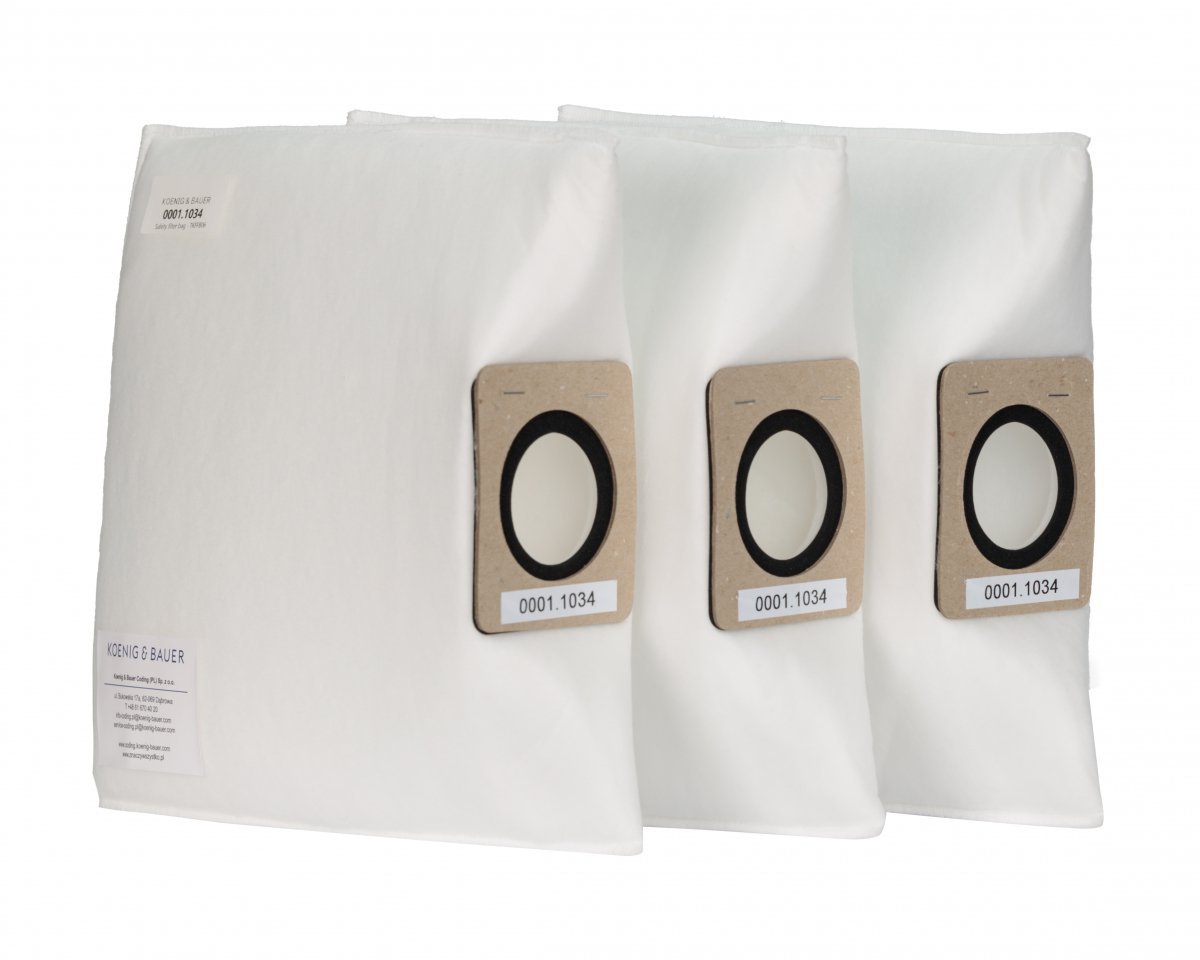 FUCHS - TKFFB06 Safety filter bag M5 with sealing tab 280x325 mm - Fume ...