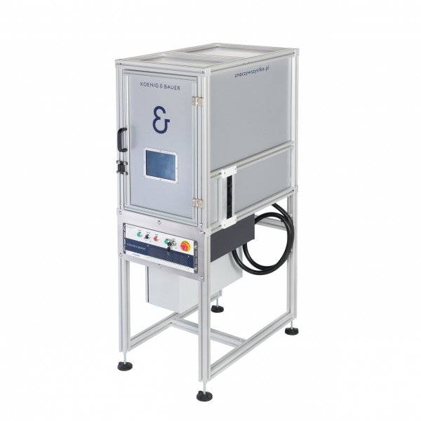 LASER-MARKING CABINET FOR THE USE IN CABLE MARKING