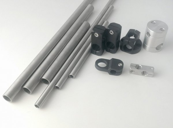 Optical sensor set with sensor mounting basic set