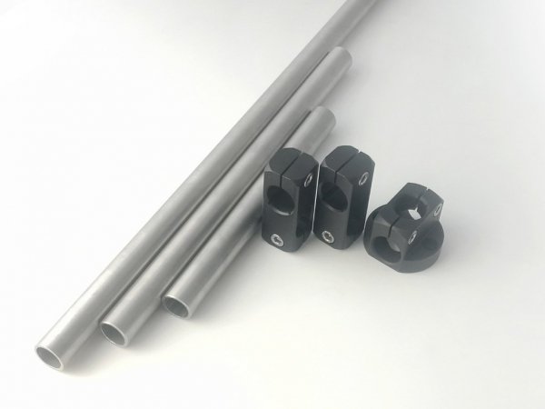 Encoder set: encoder 2000 pulses, friction wheel, flexible mounting arm and mounting basic set
