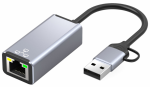 Adapter USB/TYPE C Ethernet 100Mbps
