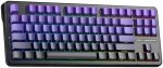 Klawiatura gasket F87 Pro Purple Black Gradient GrayWoodV4 switch RGB AULA