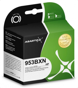 Tusz Asarto do HP 953BXN | L0S70AE | 2000 str. | black | REF.