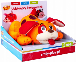 SMILY PLAY uciekający piesek do raczkowania 3 m+