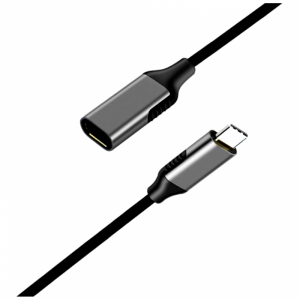 Kabel USB C męsko-żeński do USB-C 3.1 GEN2 charge 4K@60Hz | 2m