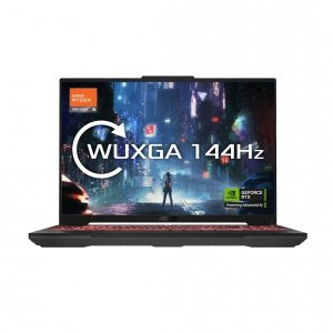 ASUS TUF Gaming A16 FA607NU-R5085W Ryzen 5 7535HS 16.0 FHD+ 144Hz Value IPS-level 300nits AG 8GB DDR5 SSD512 GeForce RTX 4050 6GB LAN WLAN+BT Cam720p 56Wh Win11 Mecha Gray