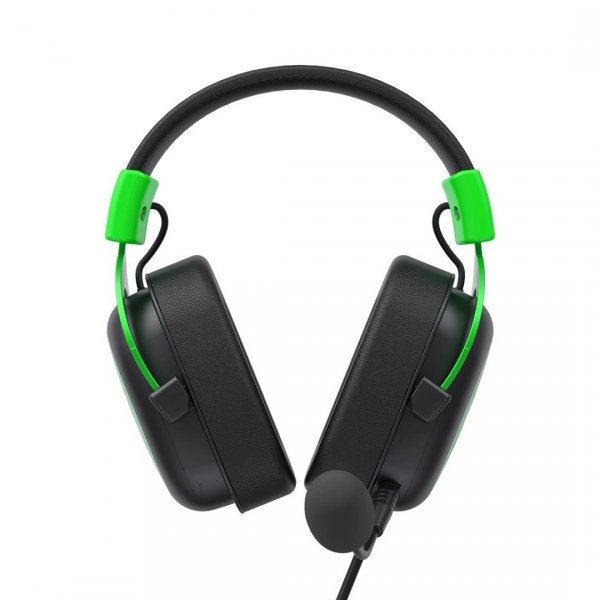 Słuchawki gamingowe Havit H2002d czarny/zielony