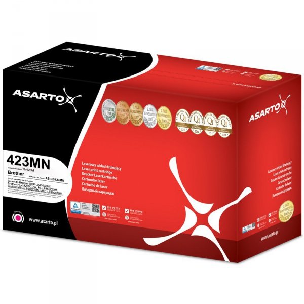 Toner Asarto do Brother 423MN | TN423M | 4000 str. | magenta